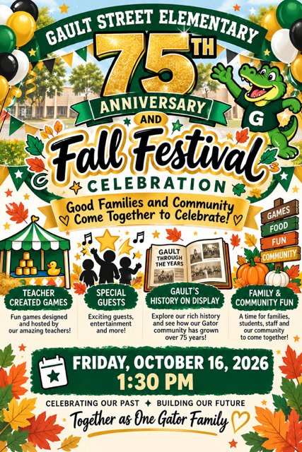 Anniversay and Fall Festival